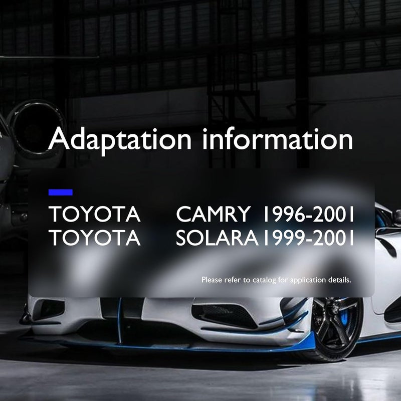 OXCANO 6324 3 قطع أسلاك شمعات الإشعال متوافقة مع لكزس ES300 1996 1997 1998 1999 2000 2001، تويوتا أفالون 1996 1997 1998 1999، كامري 1996-2001، سيينا 1998-2000، سولارا 1999-2003 - V6 3.0L بنزين - Image 2